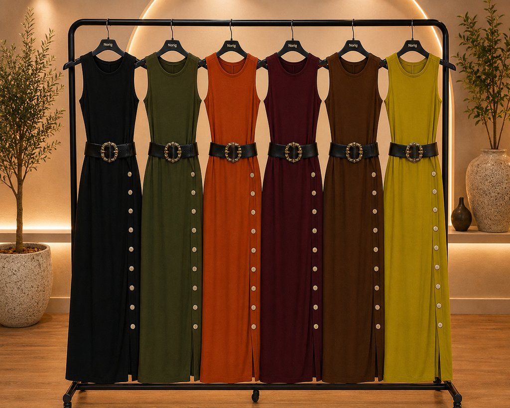 Vestido Cintura Élan + cinturón