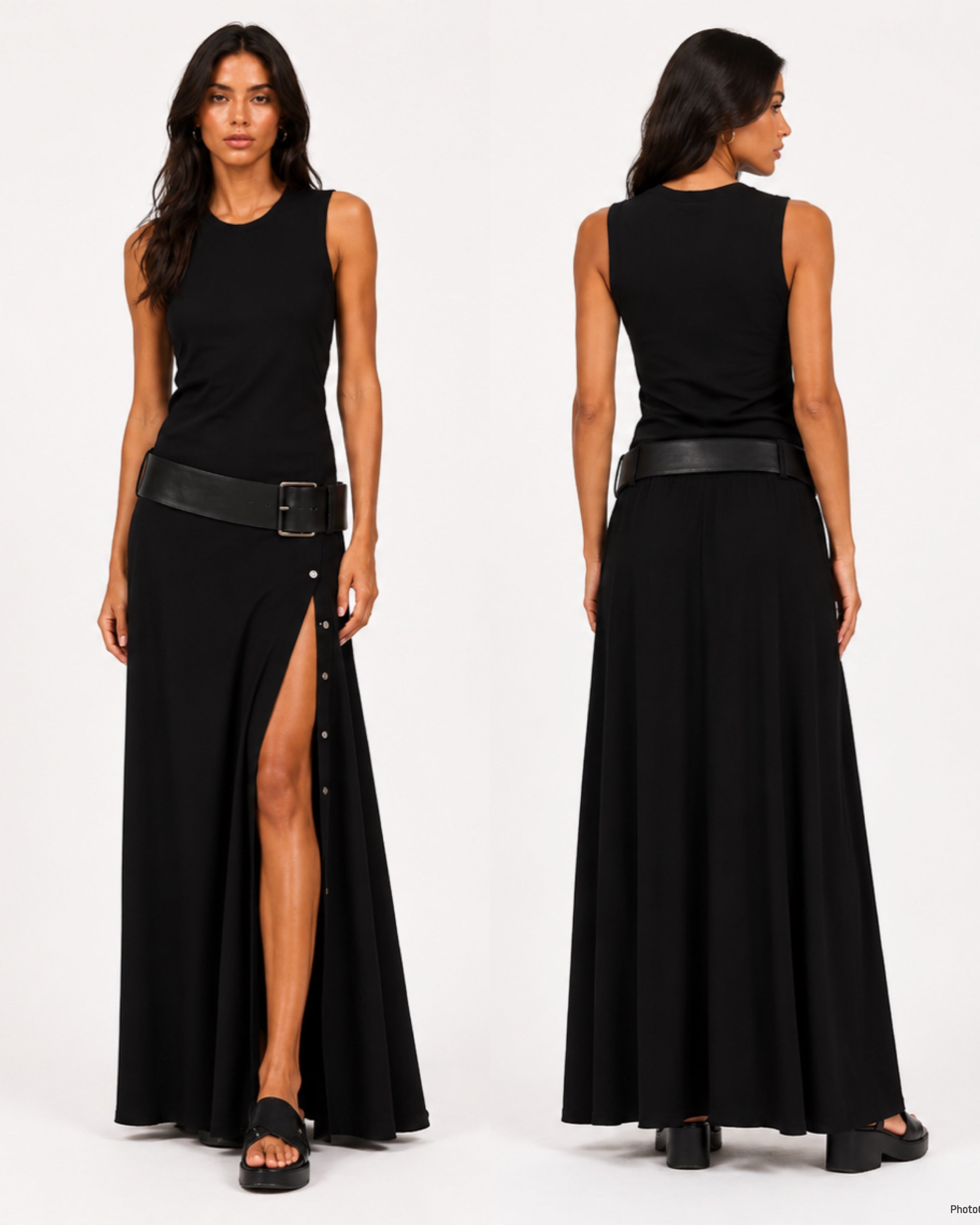 Vestido Cintura Élan + cinturón