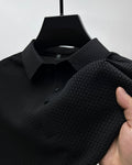 Polo Texturizado de Manga Corta