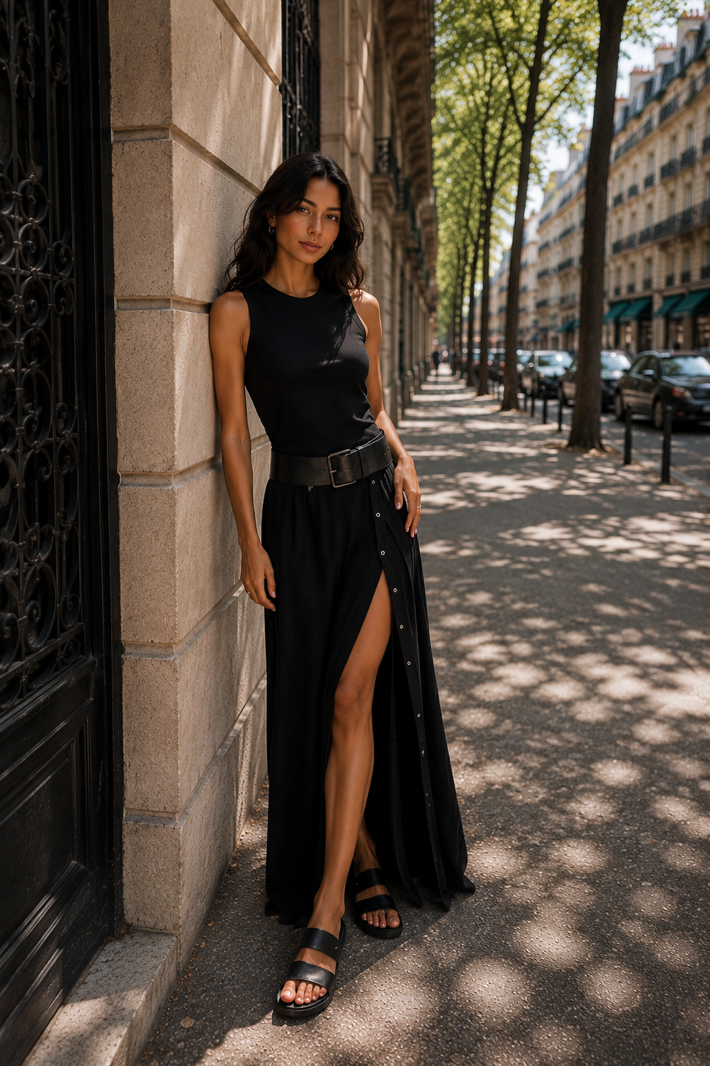 Vestido Cintura Élan + cinturón