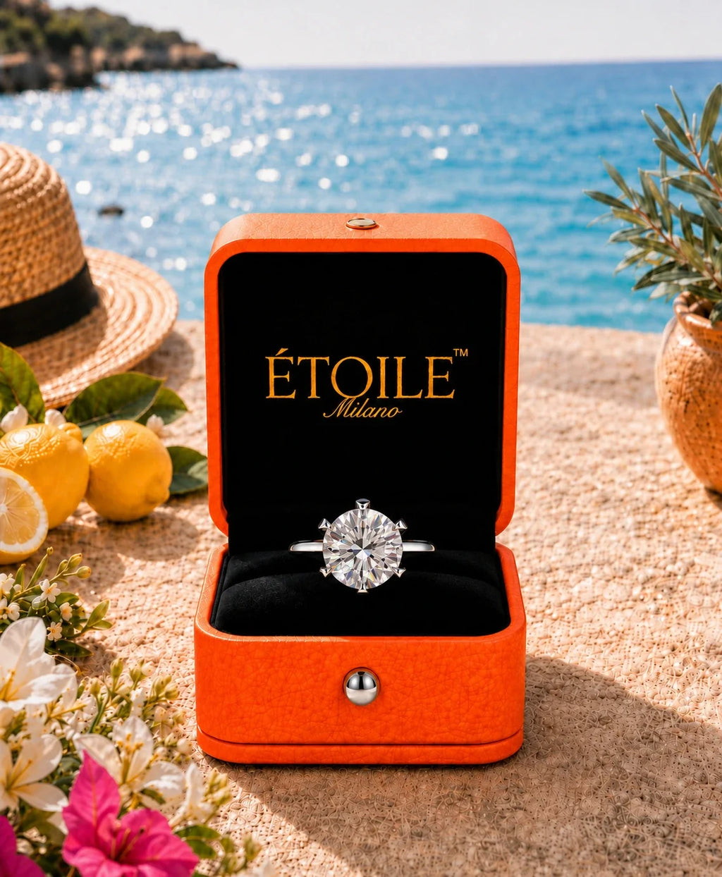 Étoile | Cristal de Moissanita