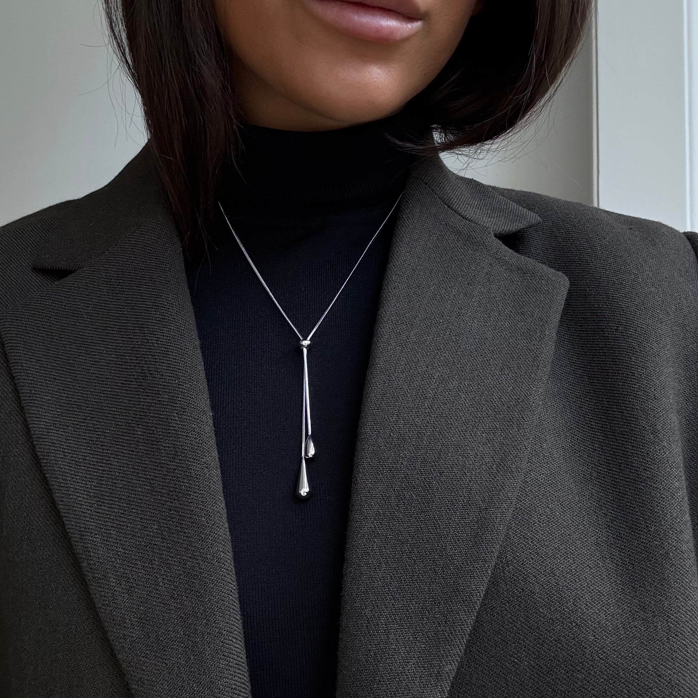 Selene | Collar Slider Plata