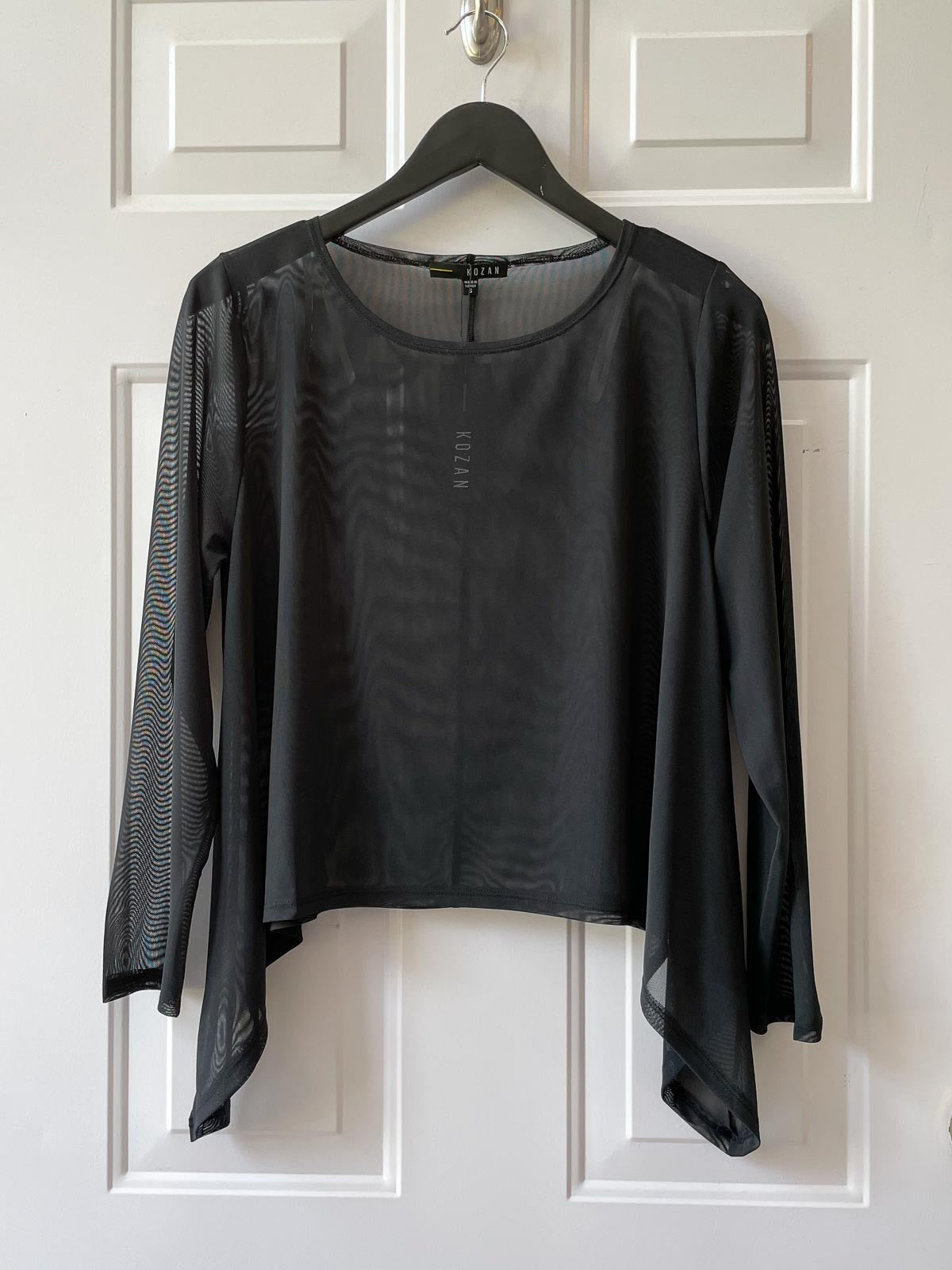 Aurélie | Sobrecamisa Mesh NEGRA