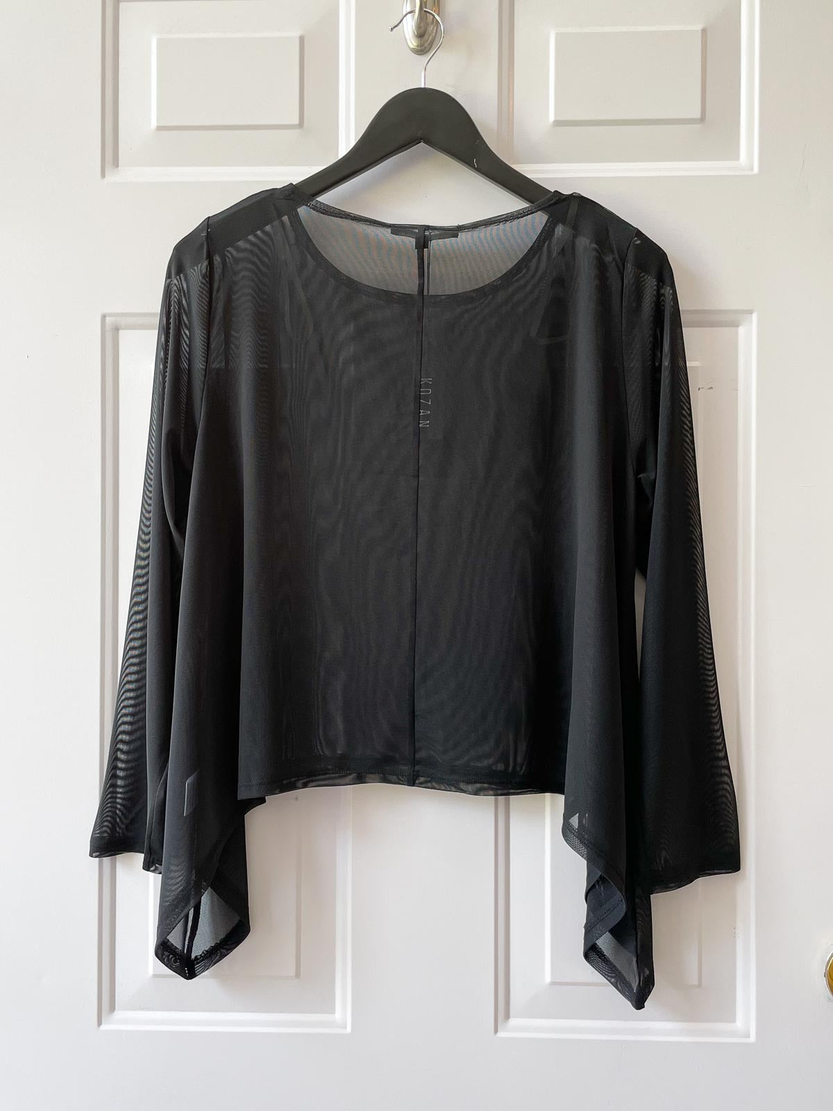 Aurélie | Sobrecamisa Mesh NEGRA