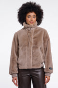 Chaqueta Faux Fur Mocha