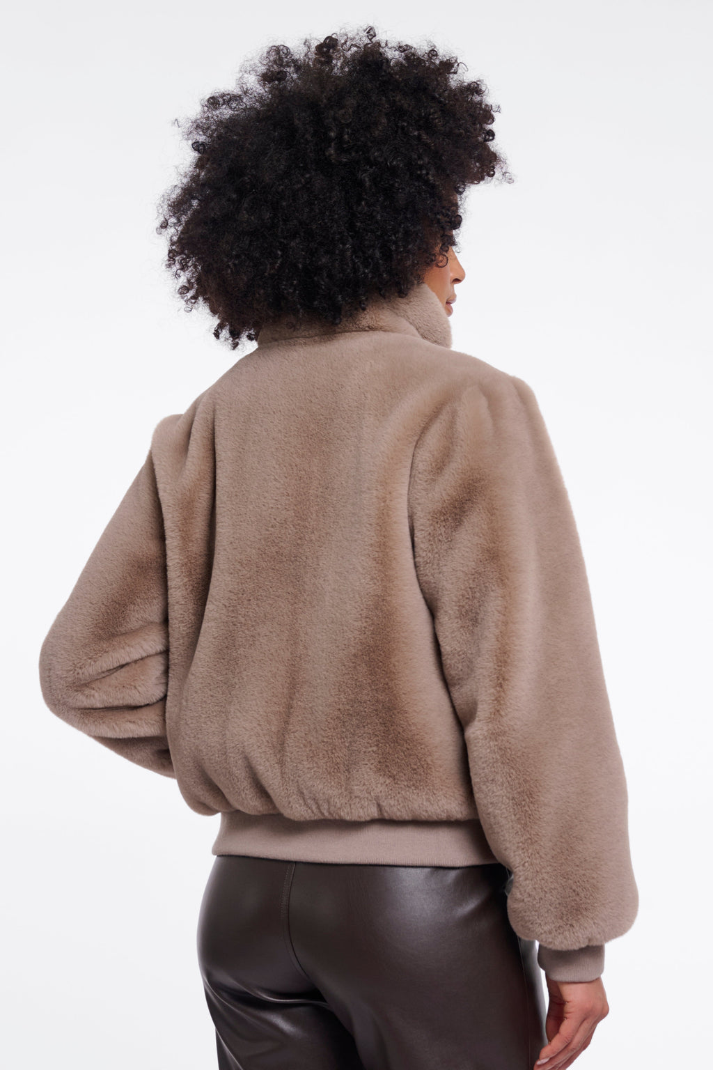 Chaqueta Faux Fur Mocha
