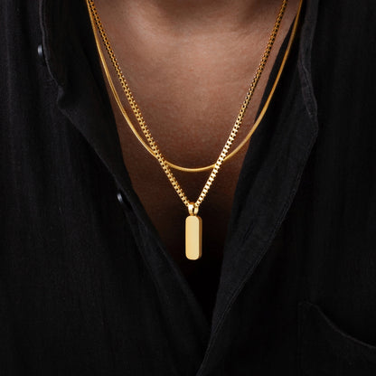 Élio | Collar Duo Minimal