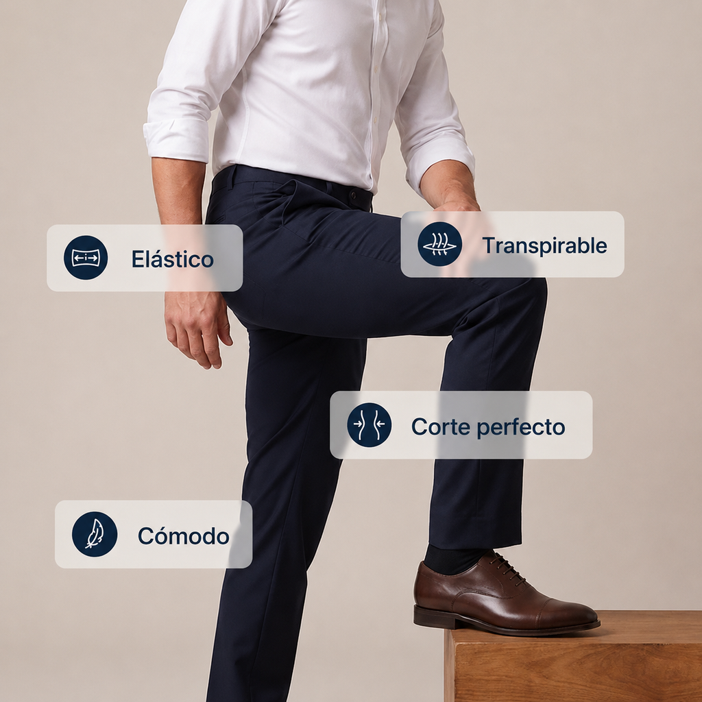 Pantalón Flexible Tailored