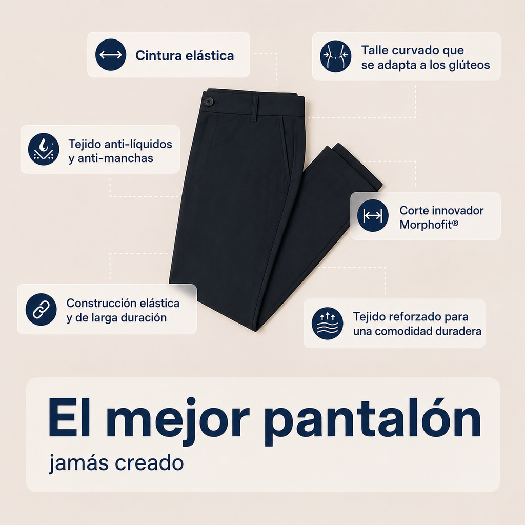 Pantalón Flexible Tailored