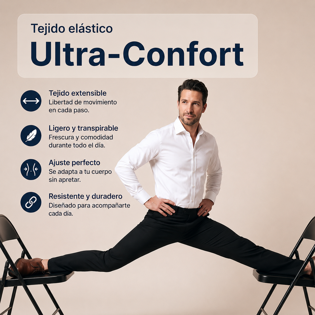 Pantalón Flexible Tailored
