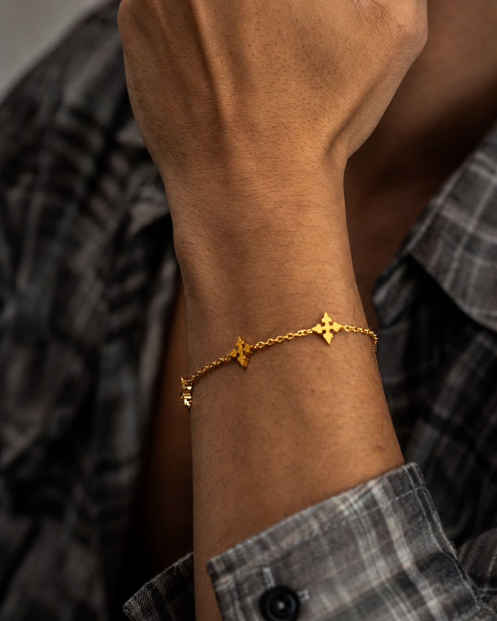 Luna bracelet de Oro