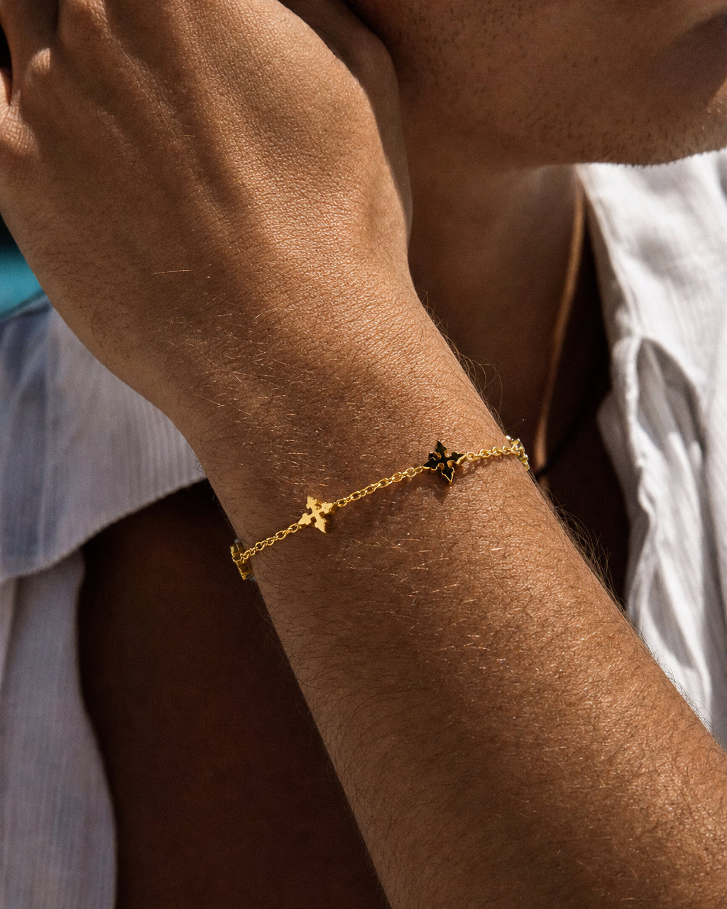 Luna bracelet de Oro